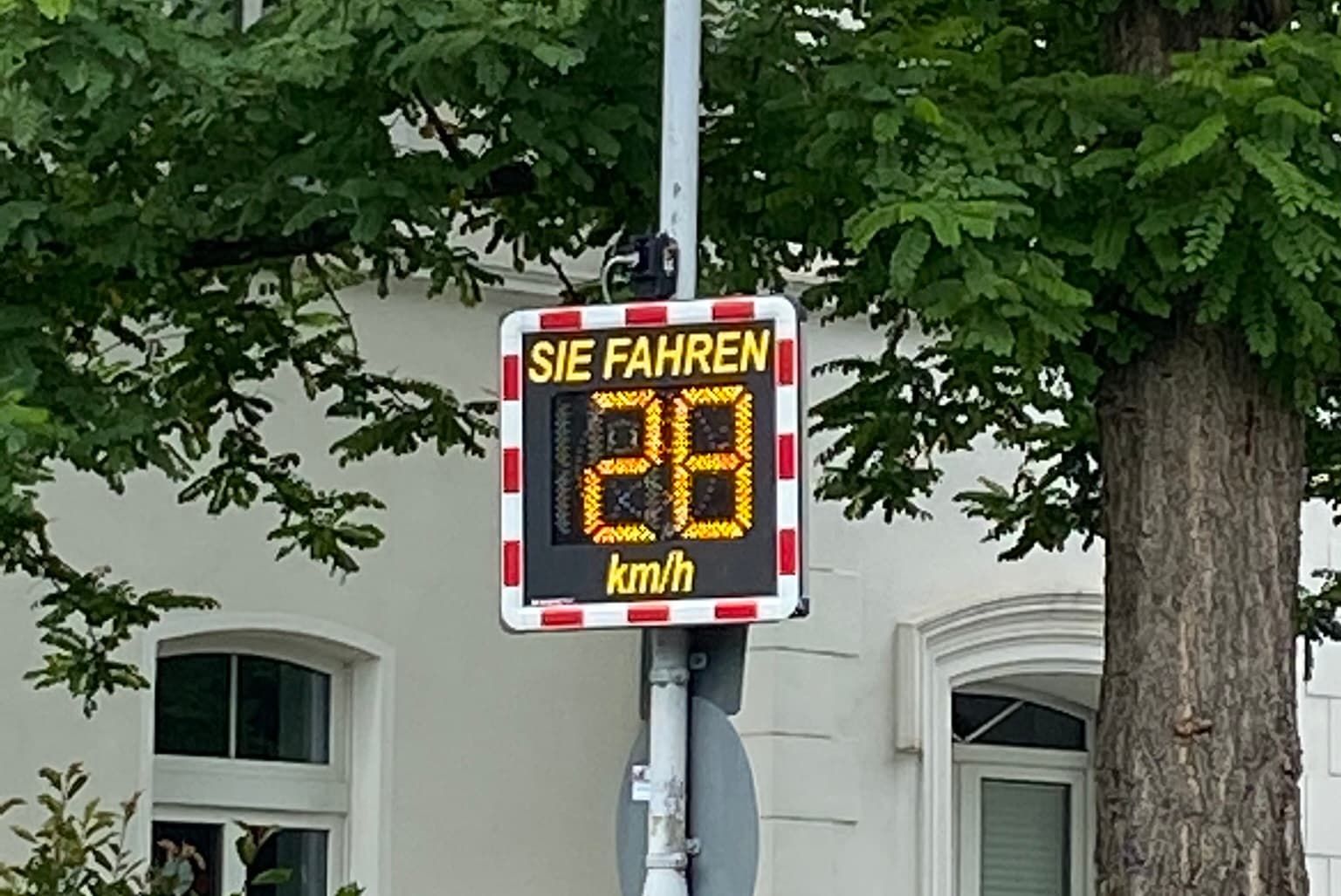 CDU-Fraktion möchte Geschwindigkeit überwachen