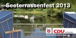 Mit der CDU feiern auf der Seeterrasse / Christdemokraten laden zum „Seeterrassenfest“